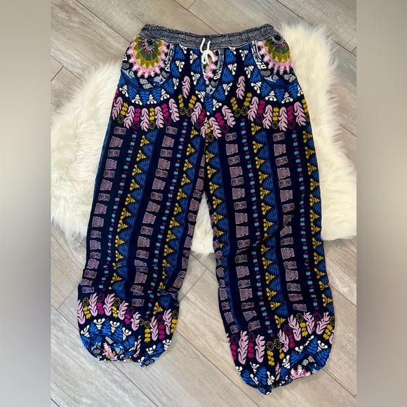 Urban Coco Pants - URBAN COCO | Bohemian Tribal Patterned Harem Jogger Pants (XL)